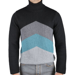 High Neck Gandini Wool T-Shirt